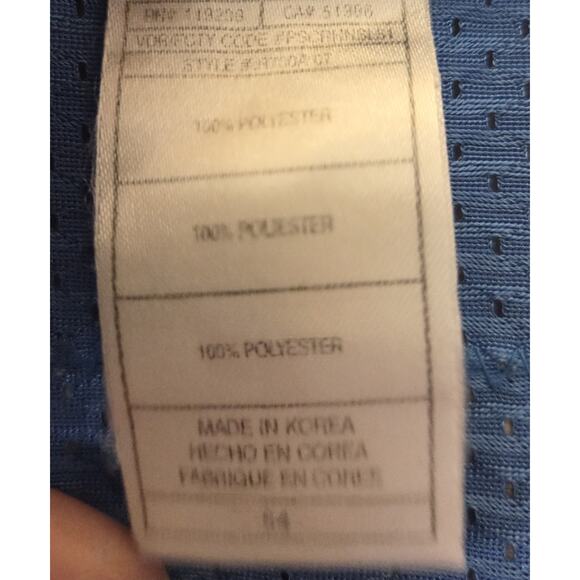 LaDainian Tomlinson Chargers #21 Reebok Powder Blue Triple Stitched Jersey Sz 54 - Picture 7 of 7